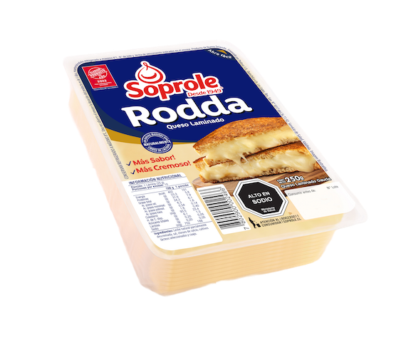 Queso Rodda laminado 250 gr